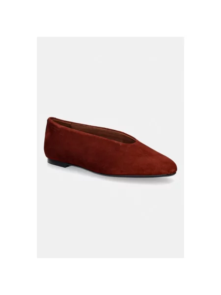 Balerinki Vagabond Shoemakers zamszowe brązowe