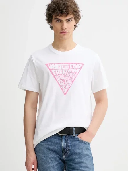 Levi's tričko Pride béžové