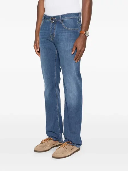 Kalhoty Jacob Cohen s 5 kapsami modré