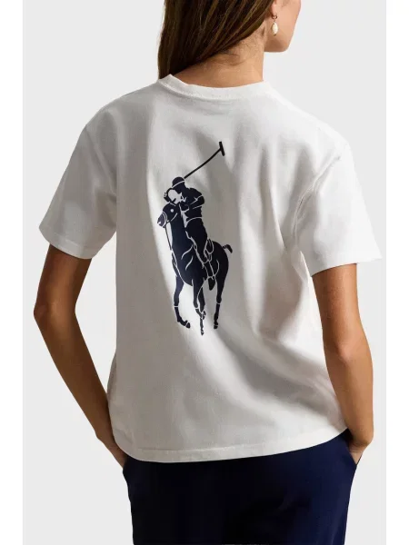 Футболка Polo Ralph Lauren біла