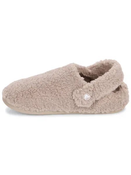 Papuci de casă Crocs bej