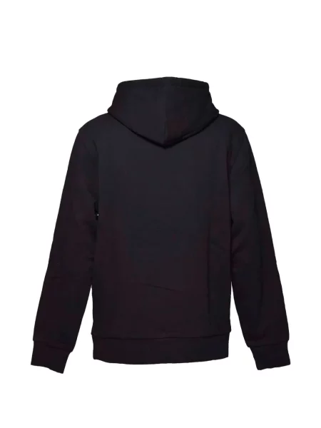 Дълго суичър с качулка Carhartt Wip бродиран черно