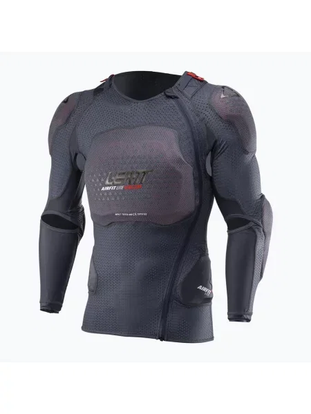 Zbroja rowerowa longsleeve Leatt AirFit Lite Evo black czarna