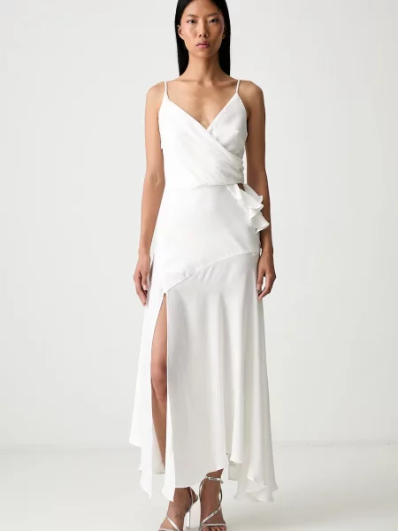 Bardot rochie evazată SORREL bej