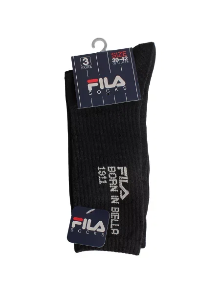 Čarape Fila crna