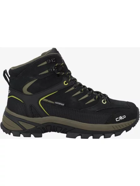 Buty trekkingowe CMP Rigel Mid waterproof zielony oliwkowy 40 czarny