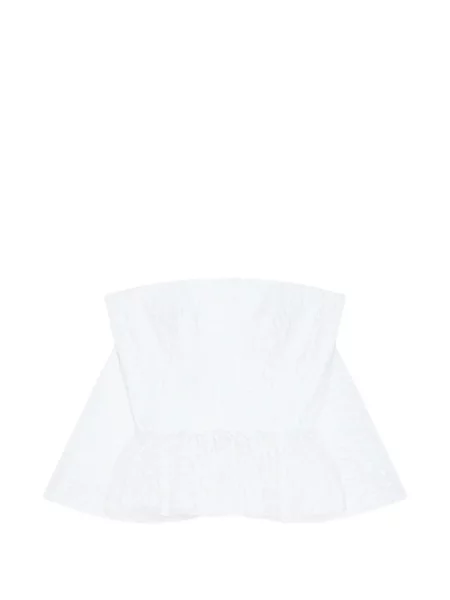 Top Givenchy din dantelă alb