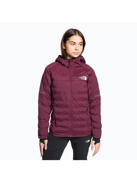 Péřová bunda The North Face Dawn Turn Synthetic boysenberry růžová