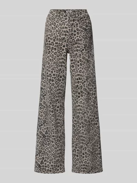 Jeansy z szeroką nogawką z mieszanki bawełny model ‘MADISON’ Only