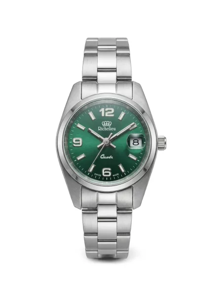 Ceas Richelieu Swiss clasic verde