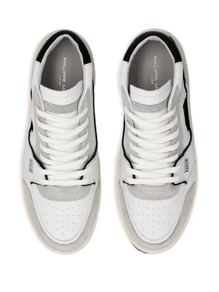 Sneakerși Philippe Model Paris din piele alb