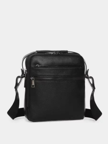 RoyalBag Мессенджер Шкіра чорний