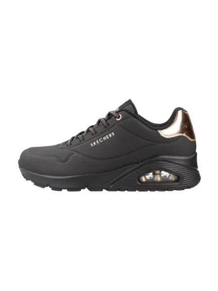 Buty Skechers Uno Shimmer Away miedziane 36 czarne