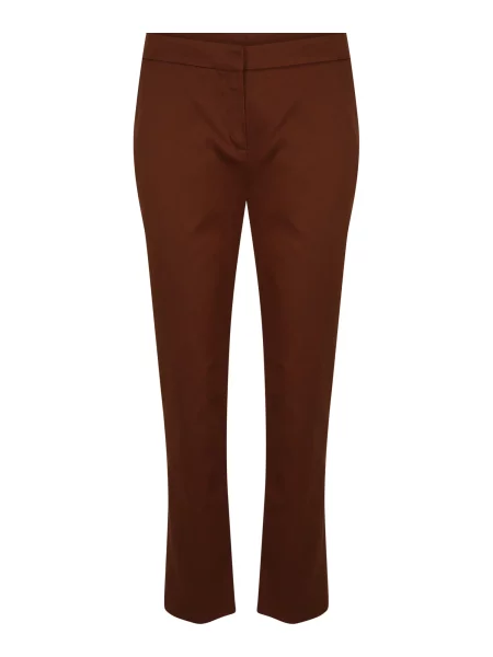 Maison Chino hlače SUZANNE kostanj rjava