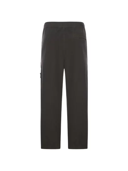 Pantaloni cargo Stone Island cu strasuri verde