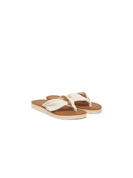 Tommy Hilfiger Japonke Th Ltr Footbed Summer Sandal Écru bež
