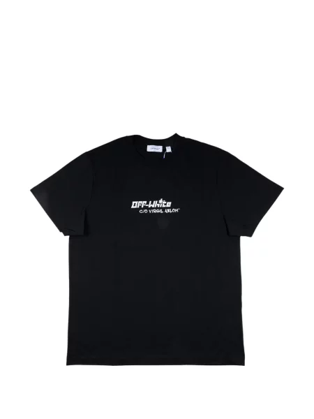 Tricou Off-white cu imagine alb