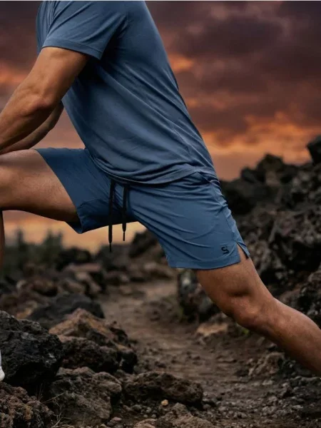 Sinsay Sportovní kraťasy námořnická modrá