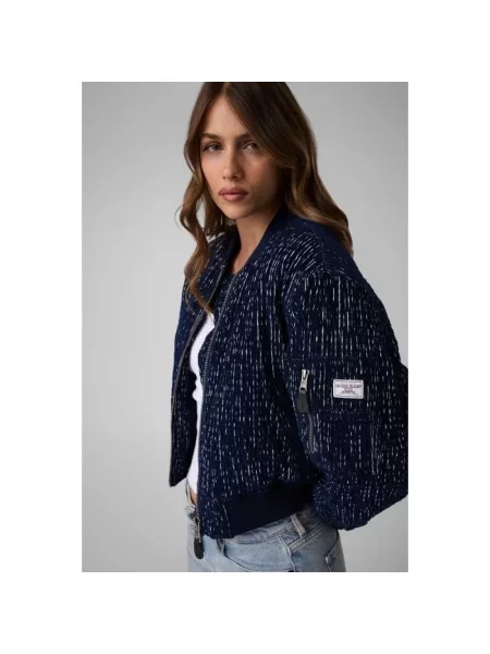 Kurtka bomber Guess niebieski
