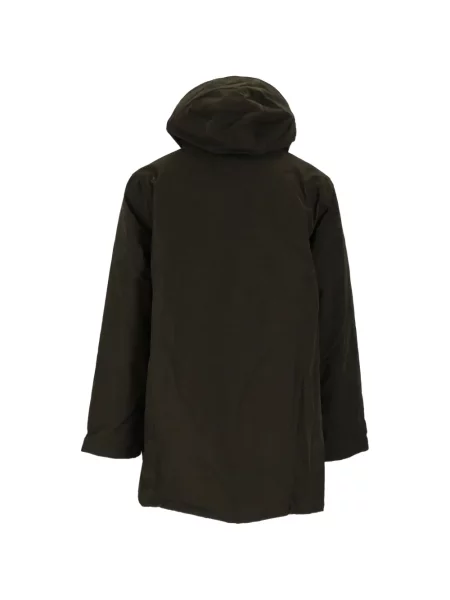 Geacă parka Barbour cu glugă verde
