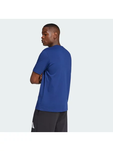 ADIDAS SPORTSWEAR Funkční tričko Essentials tmavě modrá bílá