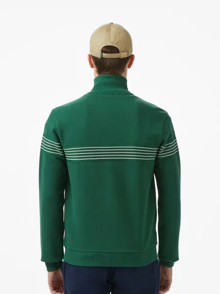 Спортивна кофта Lacoste зелена