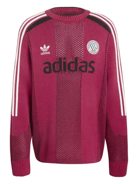 Pantaloni Adidas cu autograf alb