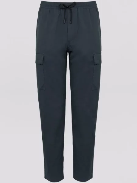 Pantaloni cargo Yves Salomon albastru