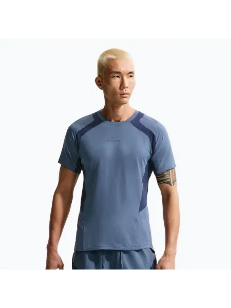 Tricou de antrenament pentru bărbați Nike Pro Training Dri-Fit diffused blue/diffused blue albastru