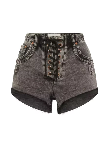 Szorty jeansowe One Teaspoon czarne