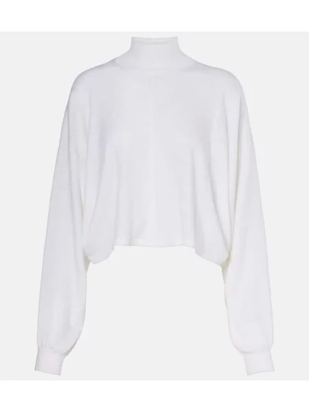 Cropp heláncă Alaïa de in alb