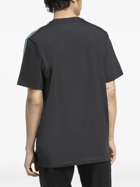 Pantaloni Adidas cu autograf alb