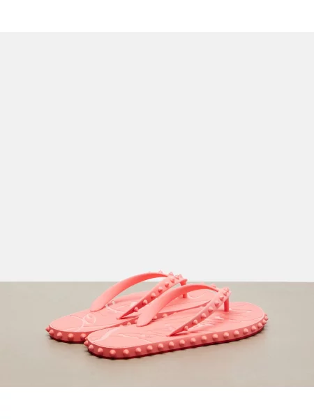 Chiloți tanga Christian Louboutin roz