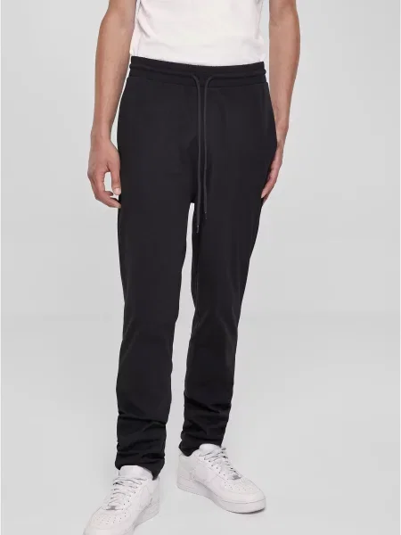 Pantaloni Urban Classics din jerseu negru