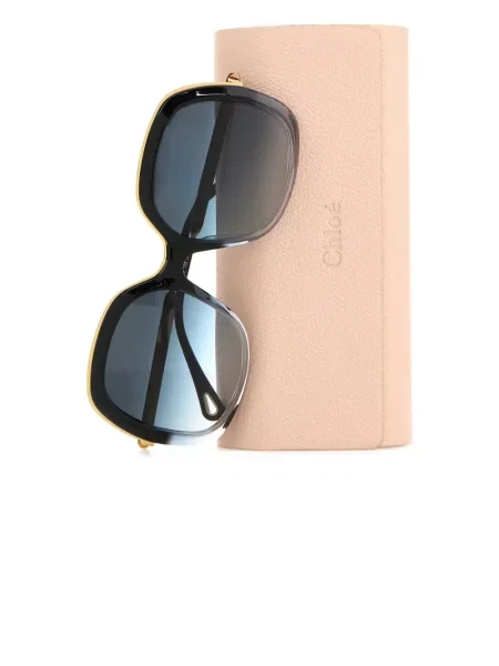 Sluneční brýle Chloé Eyewear černé