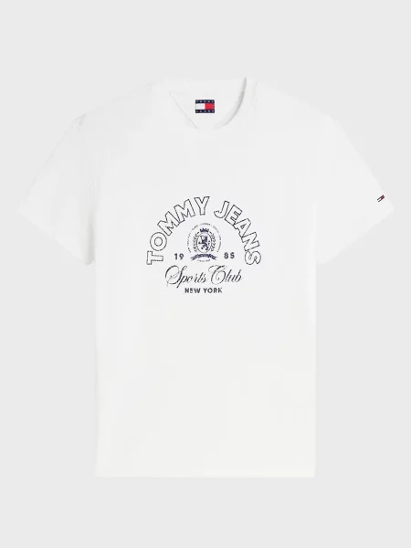 Футболка Tommy Jeans біла