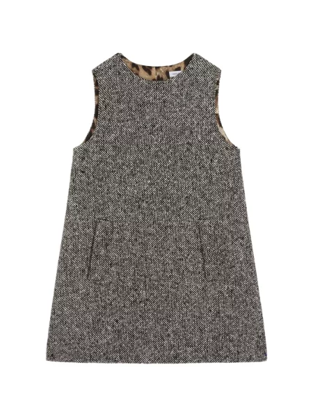 Dětské šaty Dolce & Gabbana černé