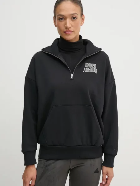 Pulover Under Armour Icon HWT Terry črna