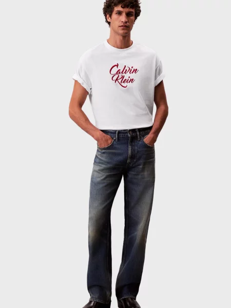 Футболка Calvin Klein Jeans біла