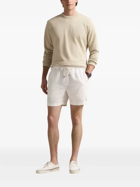Ριγέ polo Polo Ralph Lauren με κέντημα μπλε