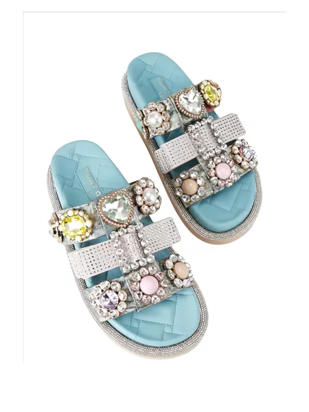 Sandale Kurt Geiger London albastru