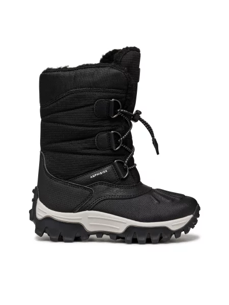 Čizme za snijeg Geox J Himalaya Boy B Abx M crna