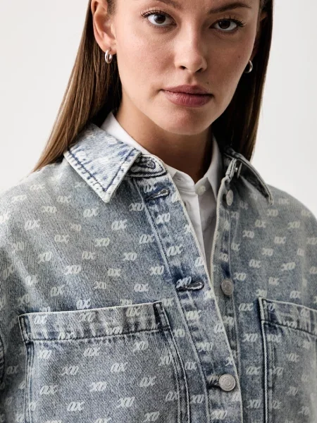 Джинсовая рубашка Armani Exchange