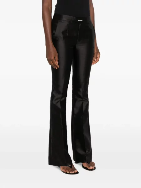 Pantaloni Dondup evazate negru