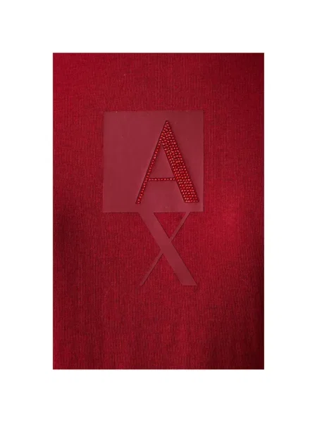 Tricou Armani Exchange cu autograf roșu