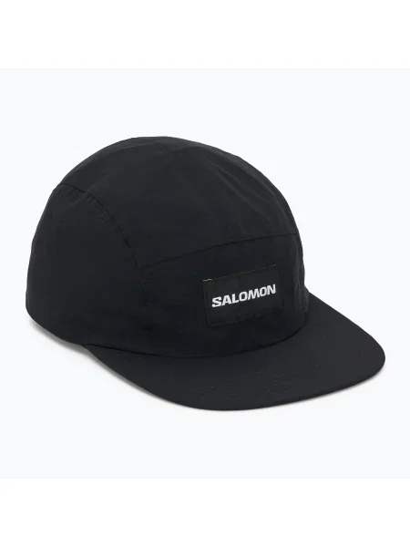 Șapcă pentru femei Salomon Bonatti WP 5 Panel deep black negru