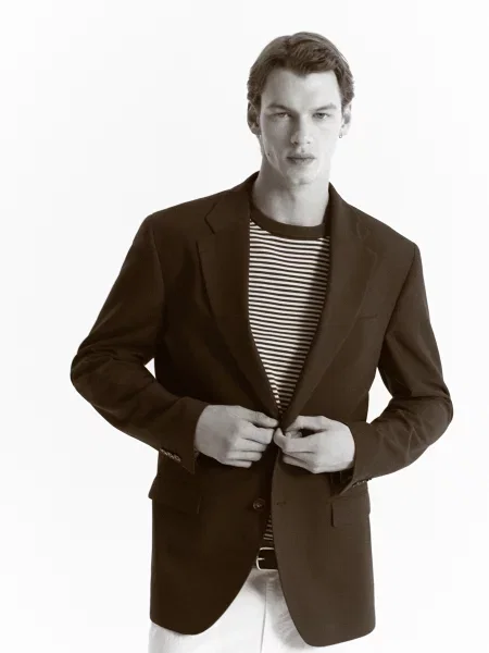 Пиджак Reserved коричневый