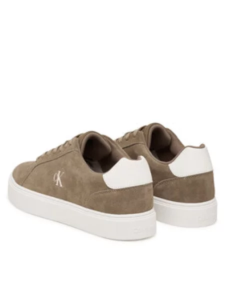 Superge Calvin Klein Classic Cupsole Laceup Su Zelena bela