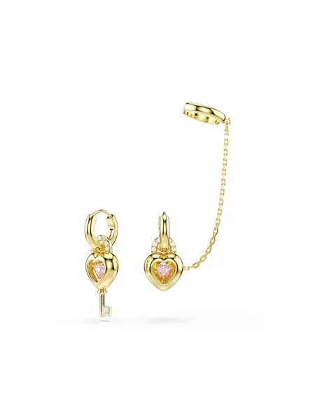 Swarovski Uhani / roza zlata