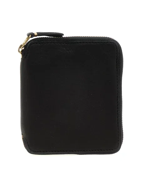 Portfel Comme Des Garçons Wallet skórzany czarny